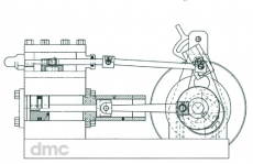 Elmar - Horizontale Dampfmaschine mit Hackworth-Steuerung - Gro