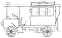 De Dion-Bouton Dampfomnibus von 1898