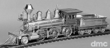 Mogul - Güterzuglokomotive der Baldwin Locomotive Works, USA (1872)